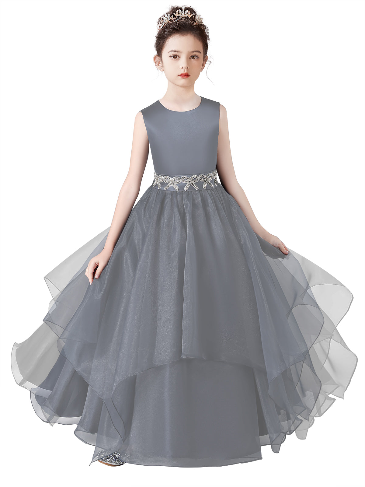 Girls Birthday Party Dresses Formal Special Occasion Dress For Teens Junior Bridesmaid Pageant Ball Gown