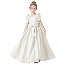 Girls Formal Dress Princess Birthday Party Dress Satin Formal Dresses For Teens