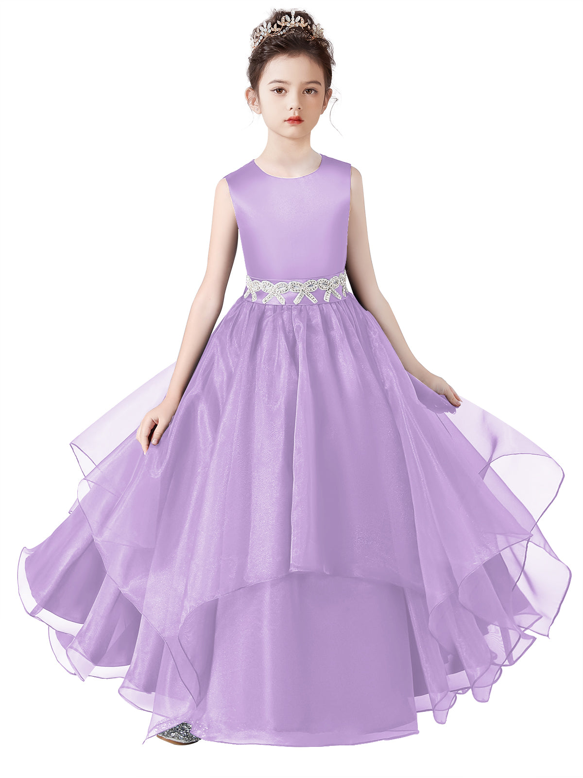 Girls Birthday Party Dresses Formal Special Occasion Dress For Teens Junior Bridesmaid Pageant Ball Gown