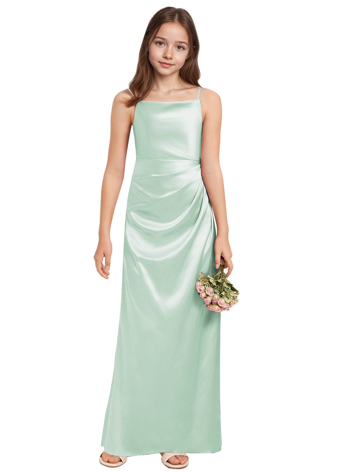 Dideyttawl A-Line Girls Formal Dress Special Occasion Dress for Girls 2520