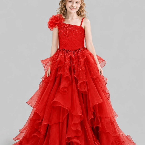 satinA-line_Pageant_DressShow