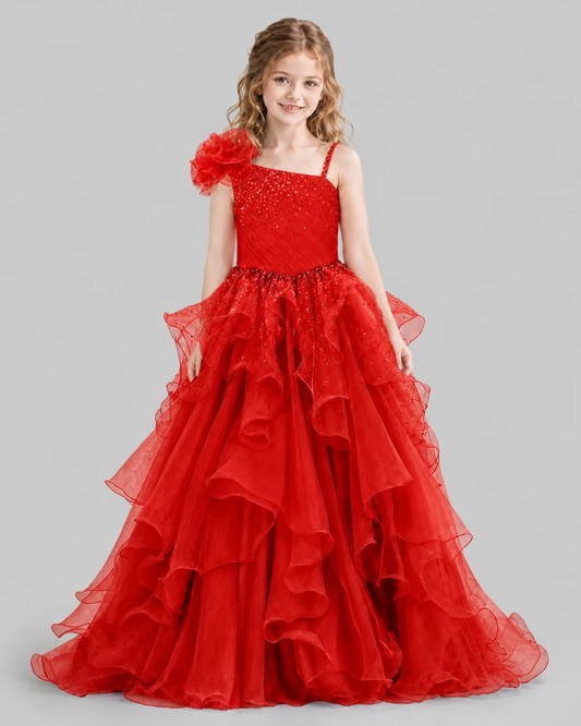 satinA-line_Pageant_DressShow