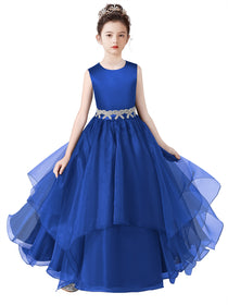 Girls Birthday Party Dresses Formal Special Occasion Dress For Teens Junior Bridesmaid Pageant Ball Gown