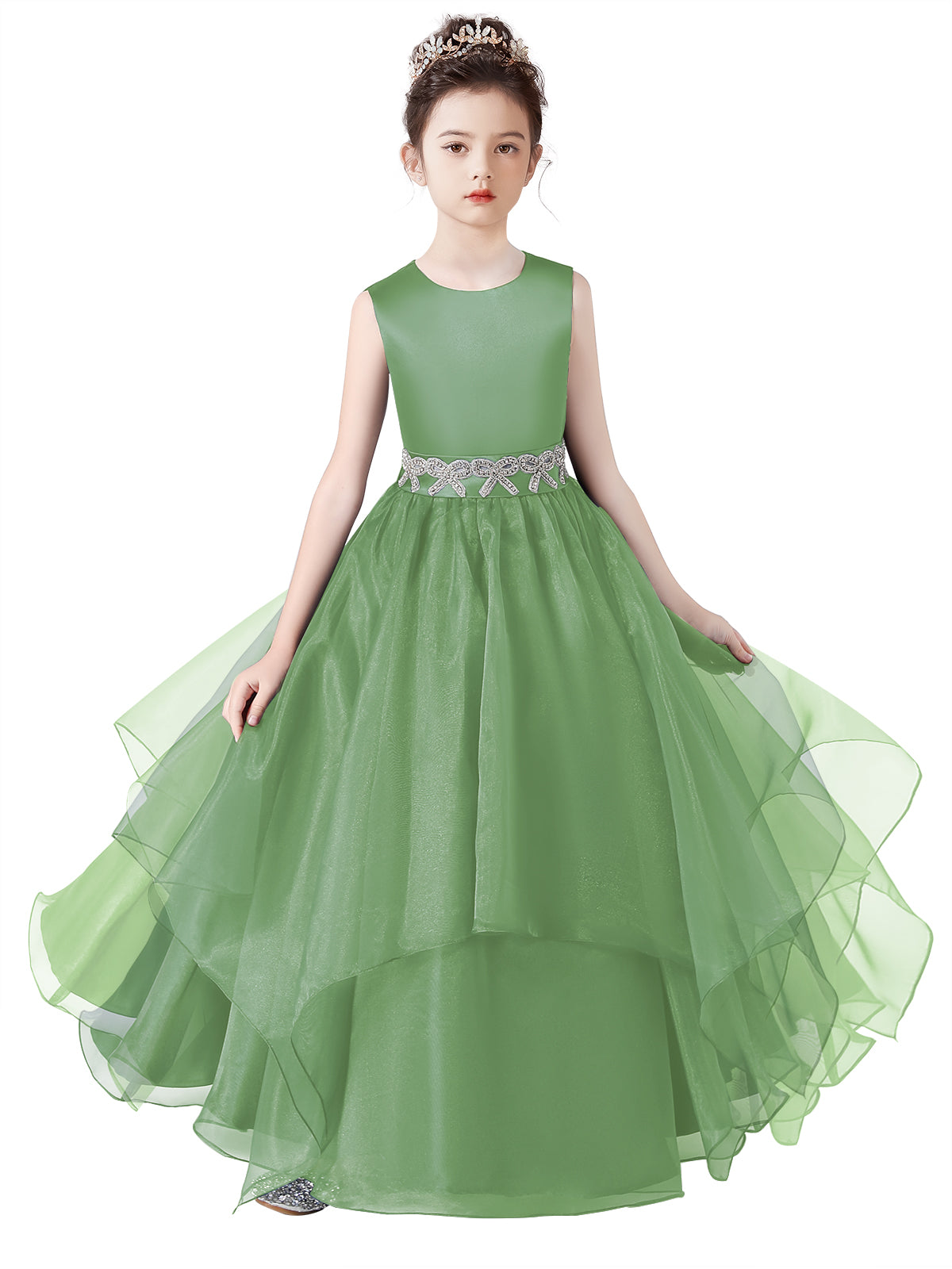 Girls Birthday Party Dresses Formal Special Occasion Dress For Teens Junior Bridesmaid Pageant Ball Gown