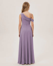Wisteria Chiffon Junior Bridesmaid Dress