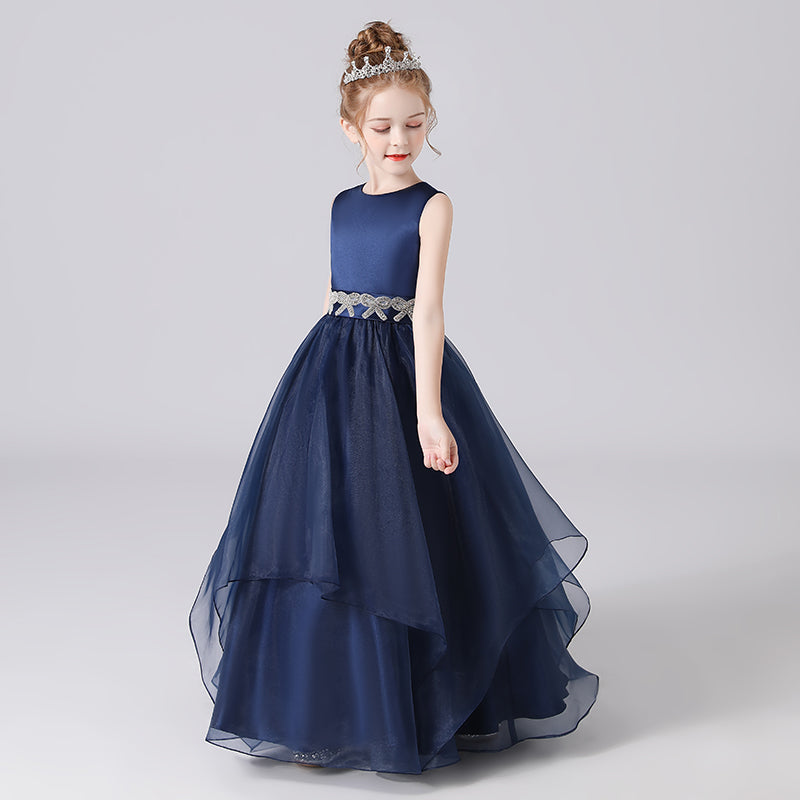CHICTRY Juniors Big Girls Off-the-Shoulder Proms Cocktail Evening Ball Gown  Shiny Beads Birthday Party Dress Navy Blue 12 - Walmart.com