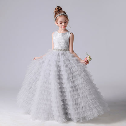 First Communion Dresses For Teen Girls Princess Birthday Party Dress Junior Ball Gown Floor Length