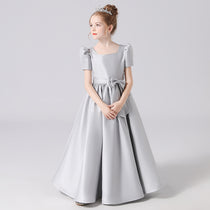 Girls Formal Dress Princess Birthday Party Dress Satin Formal Dresses For Teens