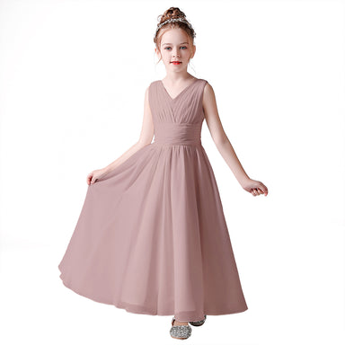 dresses for teens formal Chiffon Flower Girl Dress | Teen Girl Formal Dress