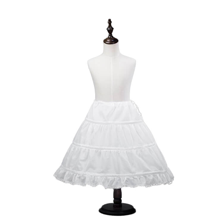 Dideyttawl Girl Dress Petticoat Flower Girl Dress Pannier Hauptbild