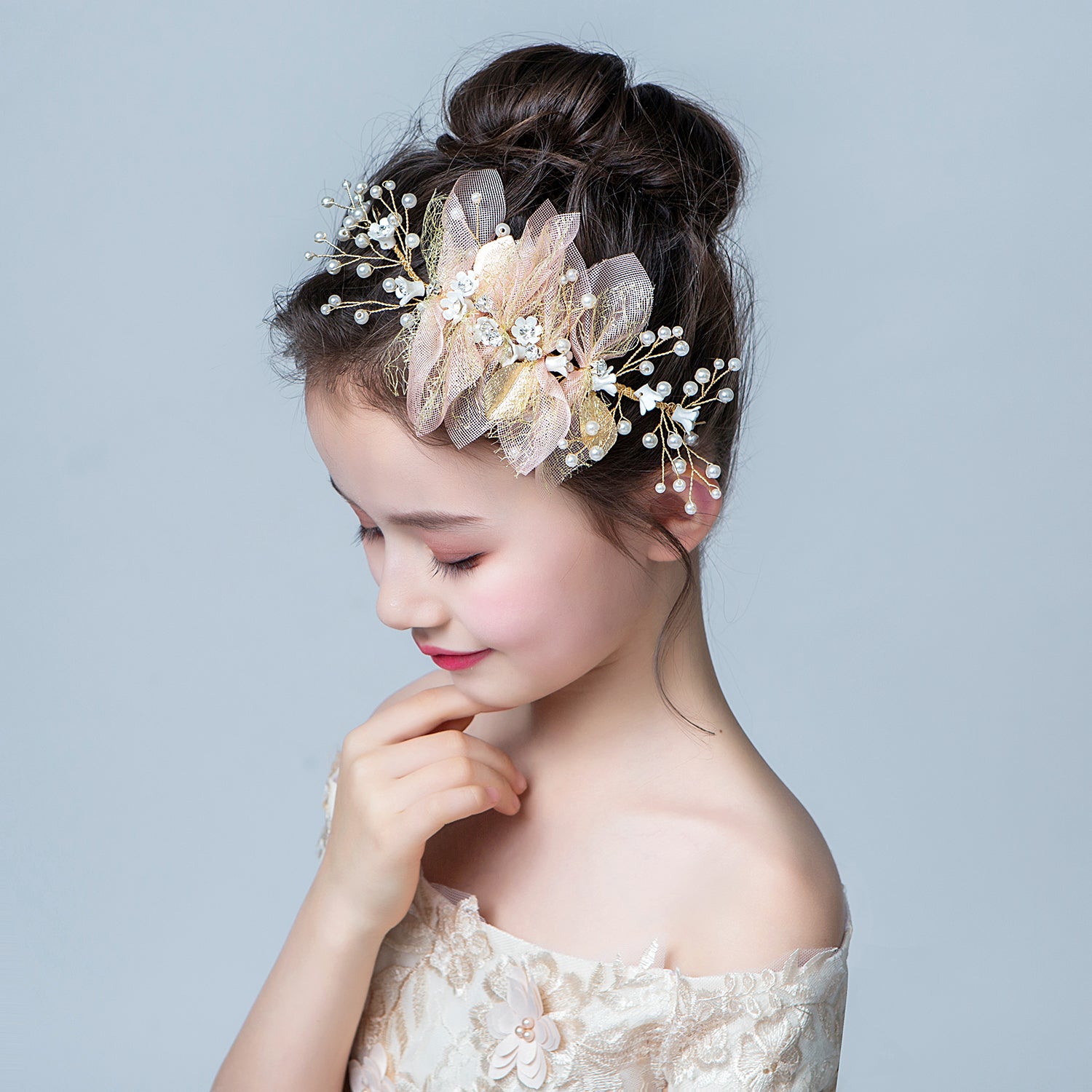 Girls Princess Hair Accessories Party Combs & Barrettes/Headpiece Elegant