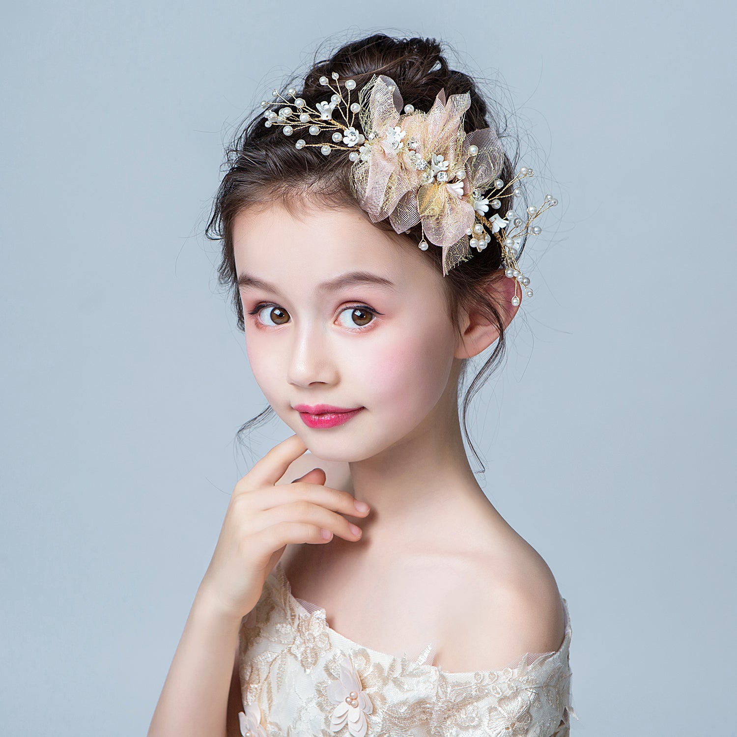 Girls Princess Hair Accessories Party Combs & Barrettes/Headpiece Elegant