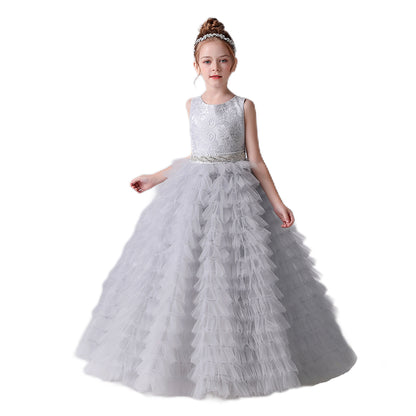 First Communion Dresses For Teen Girls Princess Birthday Party Dress Junior Ball Gown Floor Length