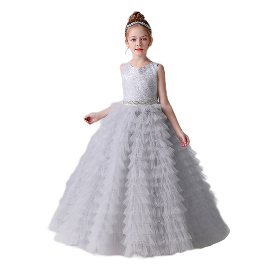 First Communion Dresses For Teen Girls Princess Birthday Party Dress Junior Ball Gown Floor Length