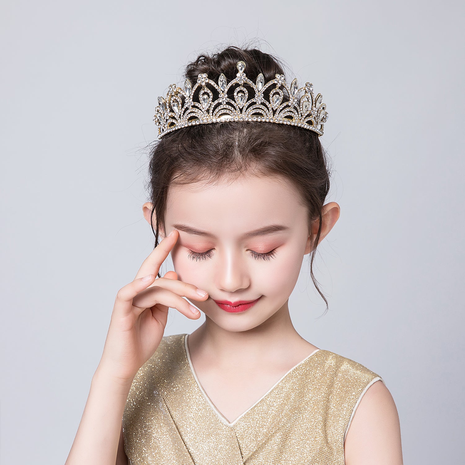 Girls Hair Accessories Wedding Princess Headpiece/Crowns & Tiaras Elegant Zweitbild
