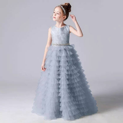 First Communion Dresses For Teen Girls Princess Birthday Party Dress Junior Ball Gown Floor Length