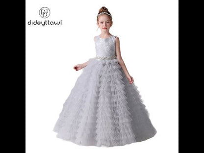 First Communion Dresses For Teen Girls Princess Birthday Party Dress Junior Ball Gown Floor Length