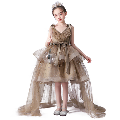 Special Occasion Dress For Junior | Fashion Girl Dresses | Dideyttawl Brown / 8 Special Occasion Dress For Junior | Fashion Girl Dresses | Dideyttawl Brown / 8
